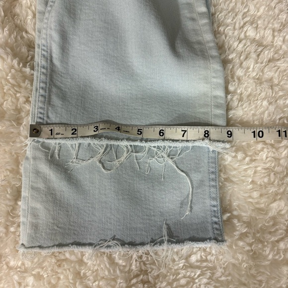 MOTHER The Pixie Tomcat Ankle Jeans in Pina Colada Size 26 - Picture 9 of 13